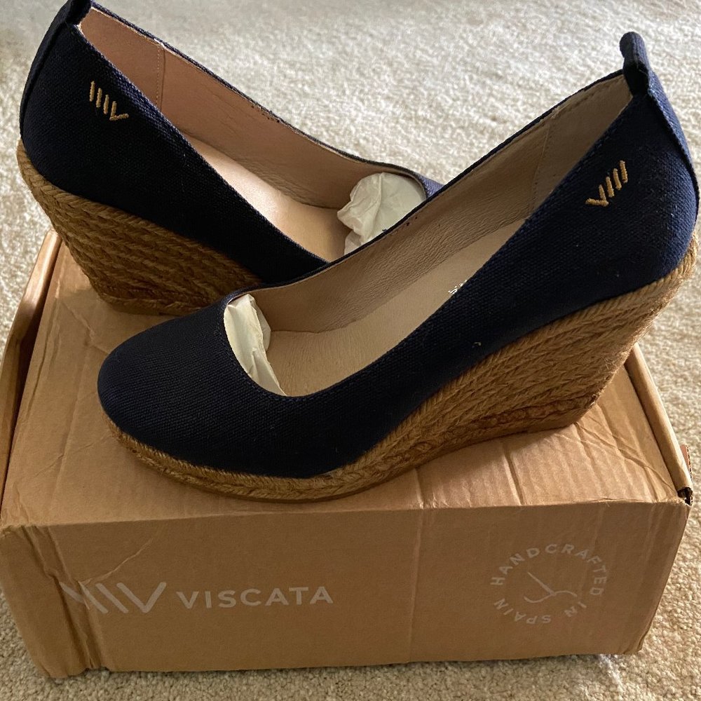 Viscata Marquesa Espadrilles  - Navy Size EUR 37